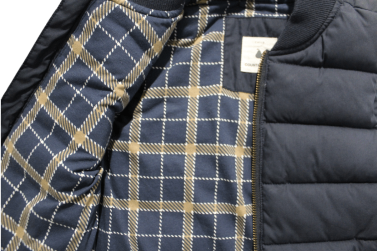 Country Road Puffer Vest, Navy Blue, 5