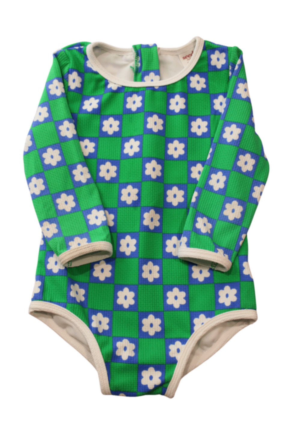 Seed Heritage Sunsuit, Green, 18-24 Months / 2