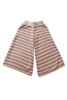 En. The Label Pants, Cream with purple and beige stripes, 3