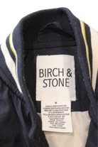 Birch & Stone Jacket, Navy and cream, S