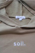 Soll. The Label Hoodie, Beige, 4
