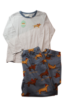 Peter Alexander Pyjama Set, Light Grey and Blue, 8