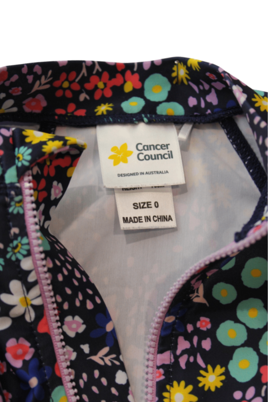 Cancer Council Sunsuit, Black multicolour, 0