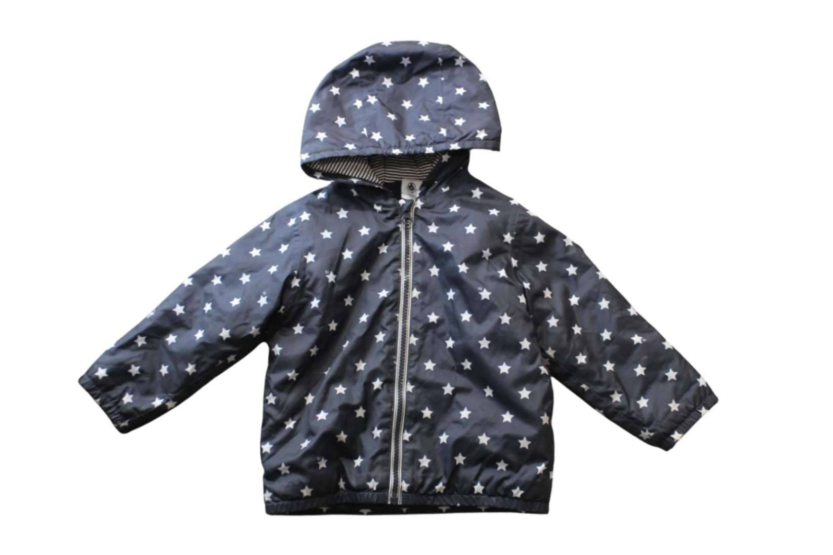 Petit Bateau Jacket, Navy blue/stars, 2