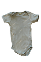 Nature Baby Bodysuit, Light blue/birds, 1