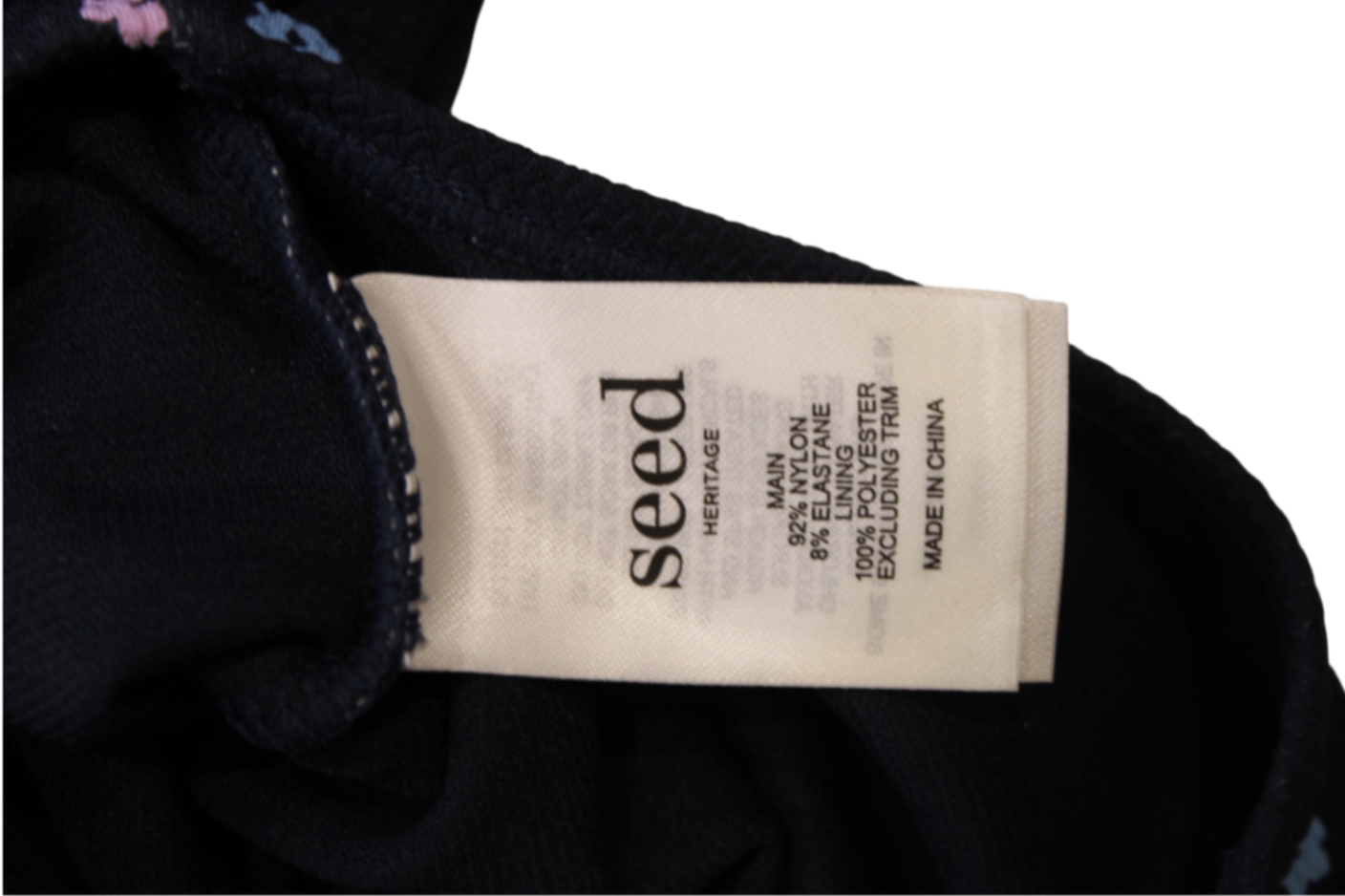 Seed Heritage Sunsuit, Navy, 2