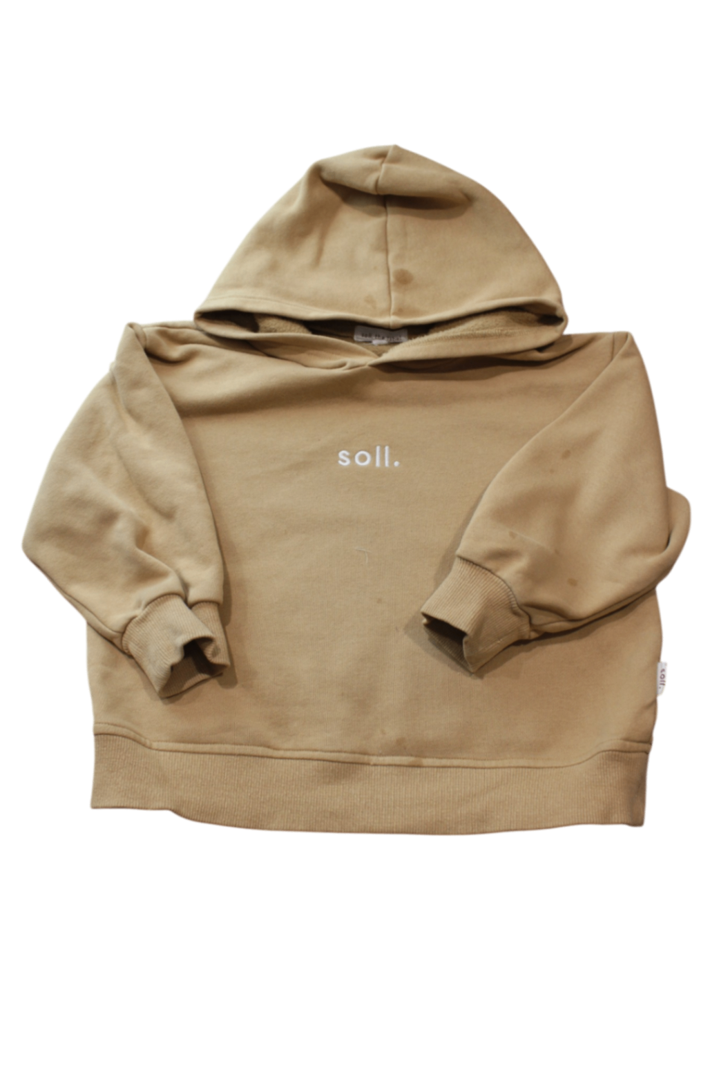Soll. The Label Hoodie, Beige, 4