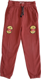 Band of Boys Trackpants, Dusty red, 10