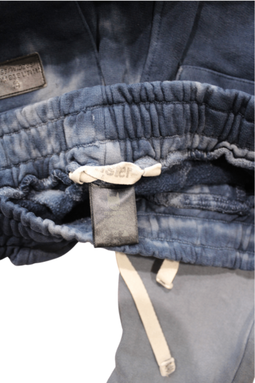 Munster Pants, Navy blue and grey, 8