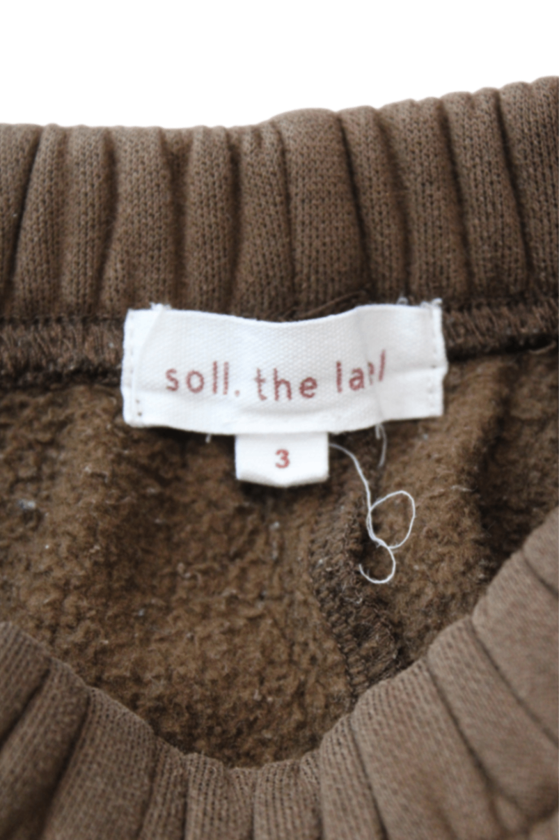 Soll. The Label Pants, Brown, 3