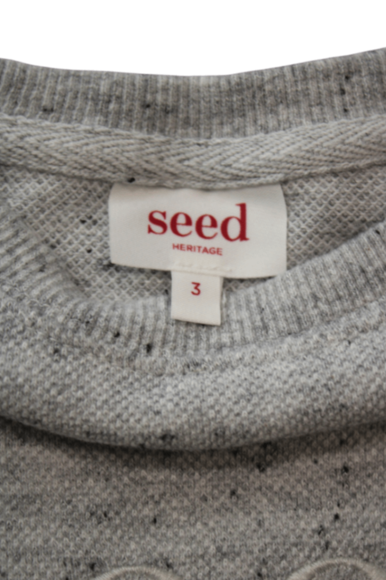 Seed Heritage Jumper, Grey, 3