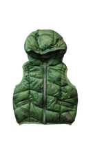 Zara Puffer Vest, Green, 0
