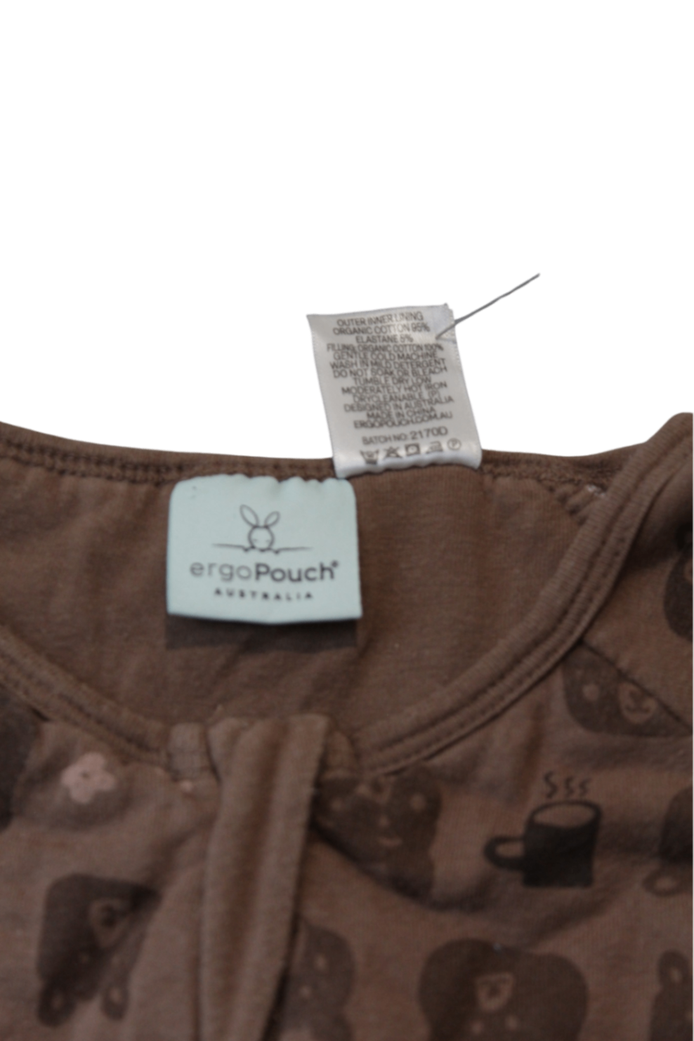 ergoPouch Sleepsuit, Brown, 4-5
