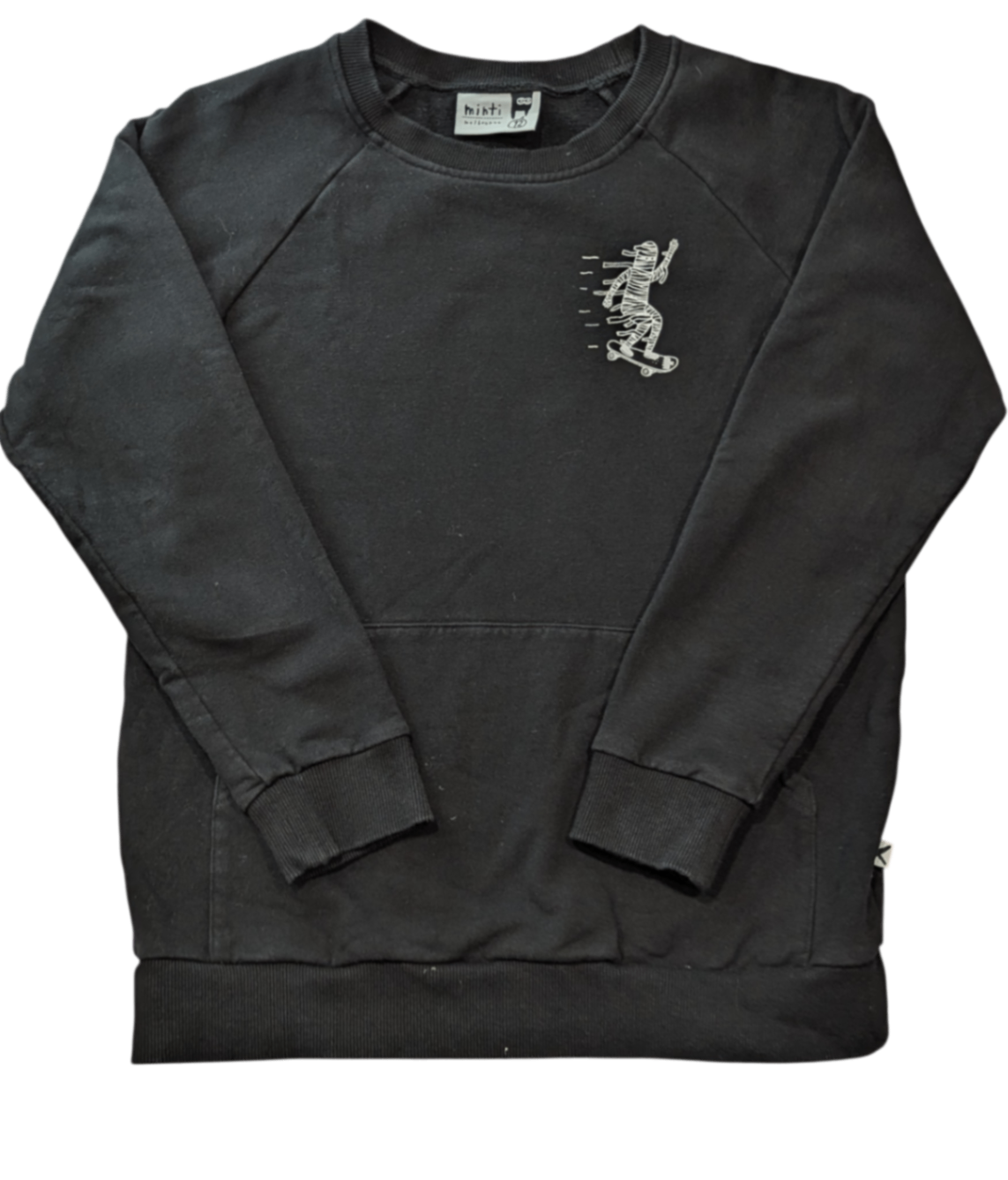 Minti Jumper, Black, 12