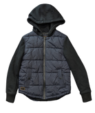 Indie Puffer Jacket, Navy and black, 8