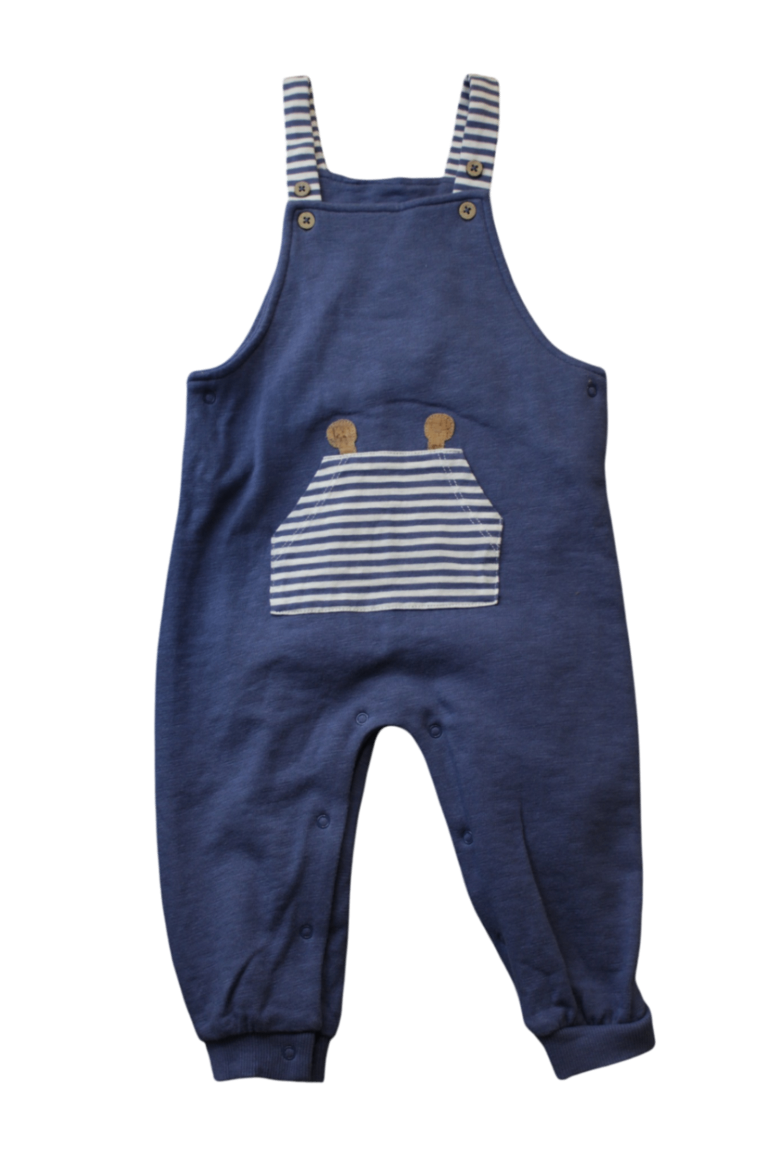 Mayoral Overalls, Navy blue and white, 18m