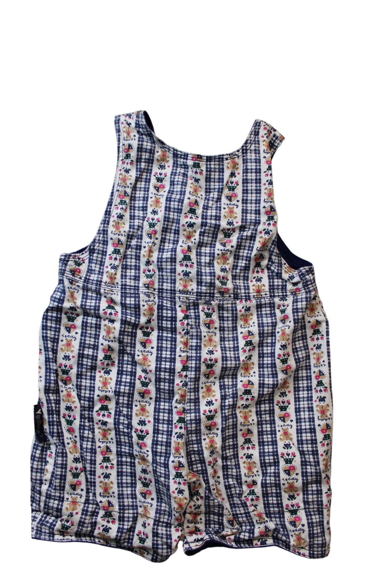 Y Grow Up? Playsuit, Navy blue, cream and multicolour, 2