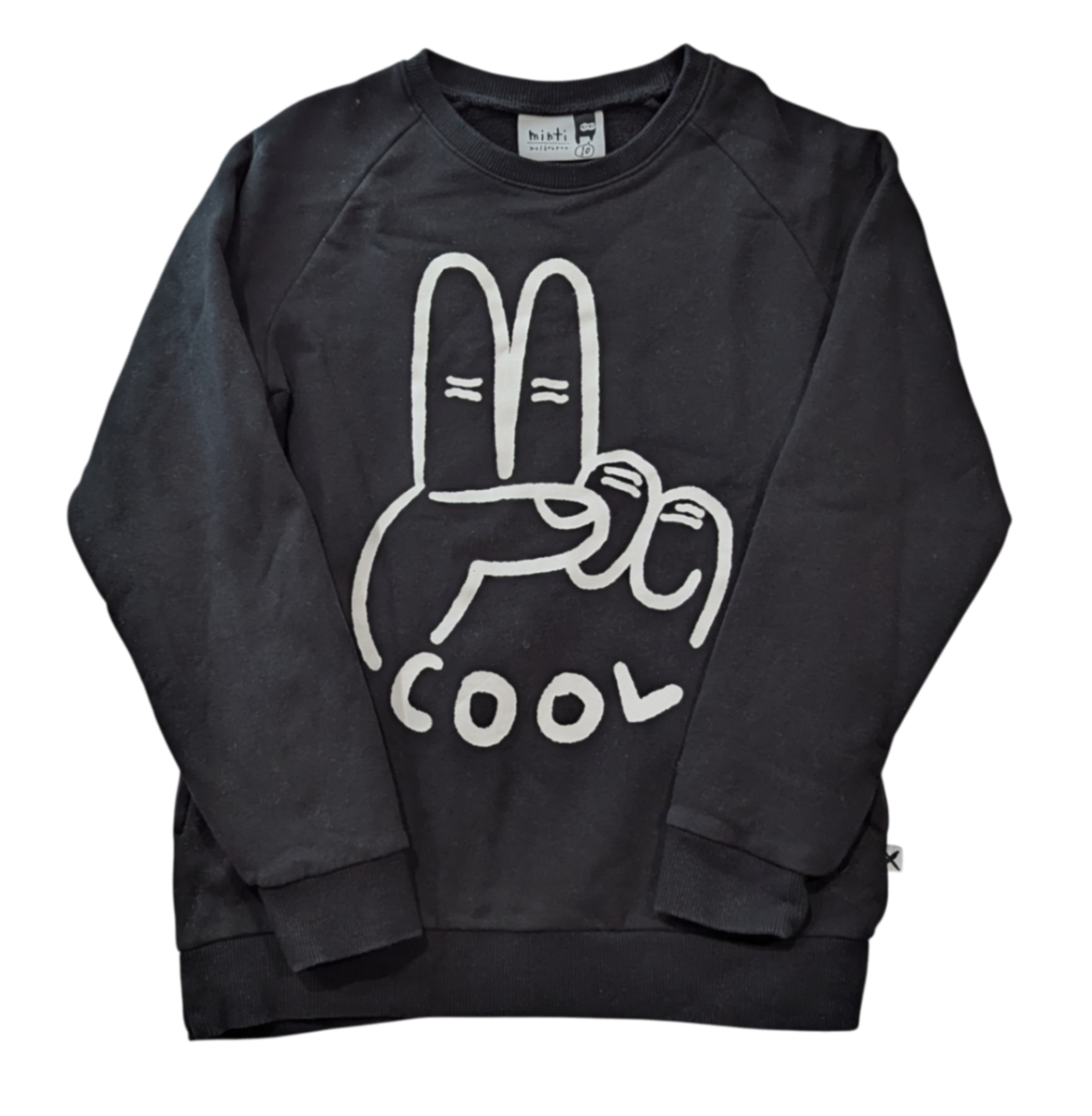 Minti Jumper, Black, 10