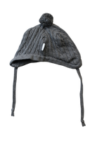 Korango Baby Hat, Grey, XXS (35-38 cm head circumference)