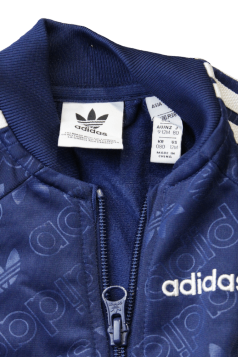 Adidas Tracksuit Set, Blue, 9-12M