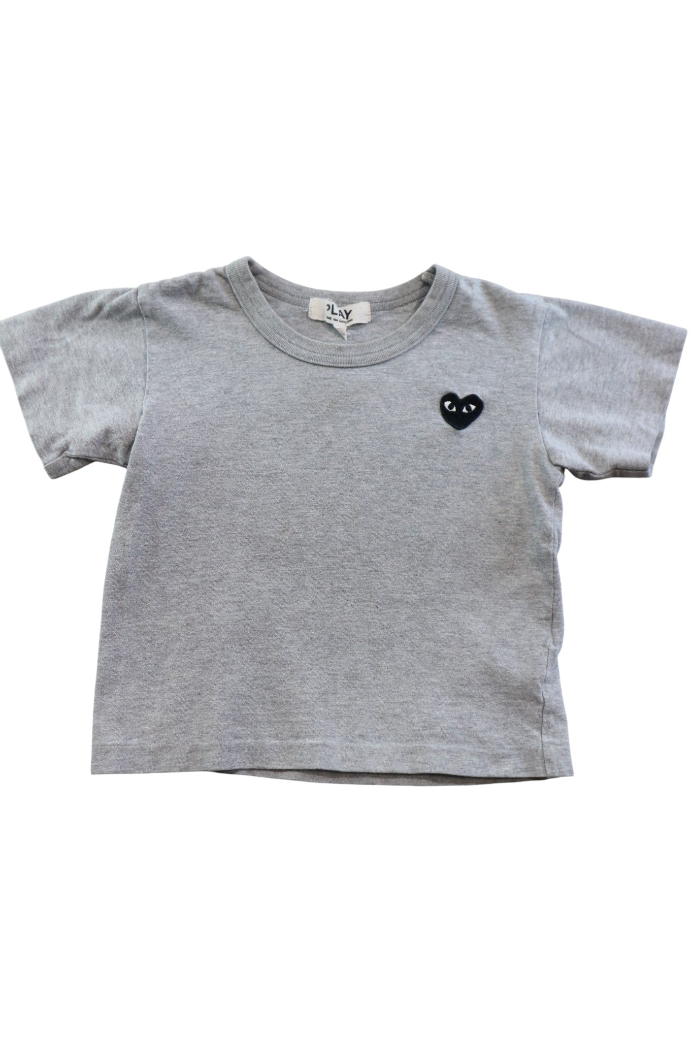 PLAY COMME des GARÇONS Tシャツ Lサイズ グレー PLAY COMME des GARÇONS: Printed Logo T-Shirt (Top Gray