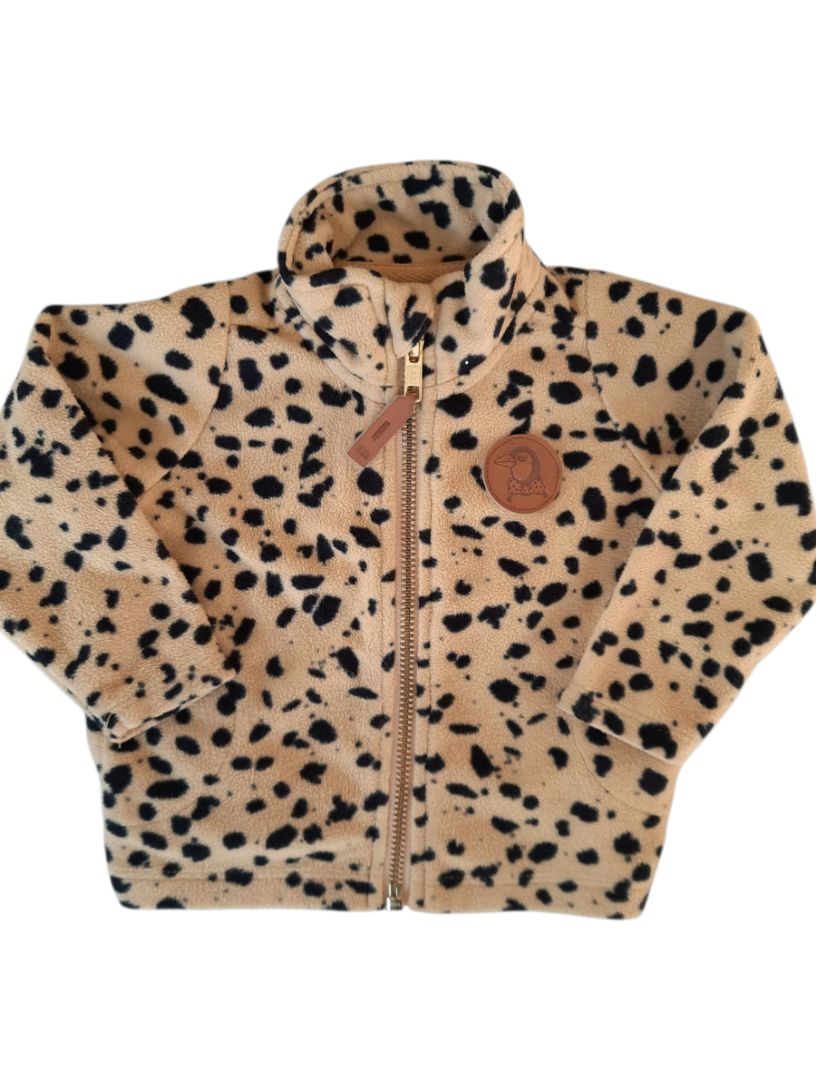 Mini Rodini Fleecejacke Leopard Mini Rodini Fleece Jacket, 000